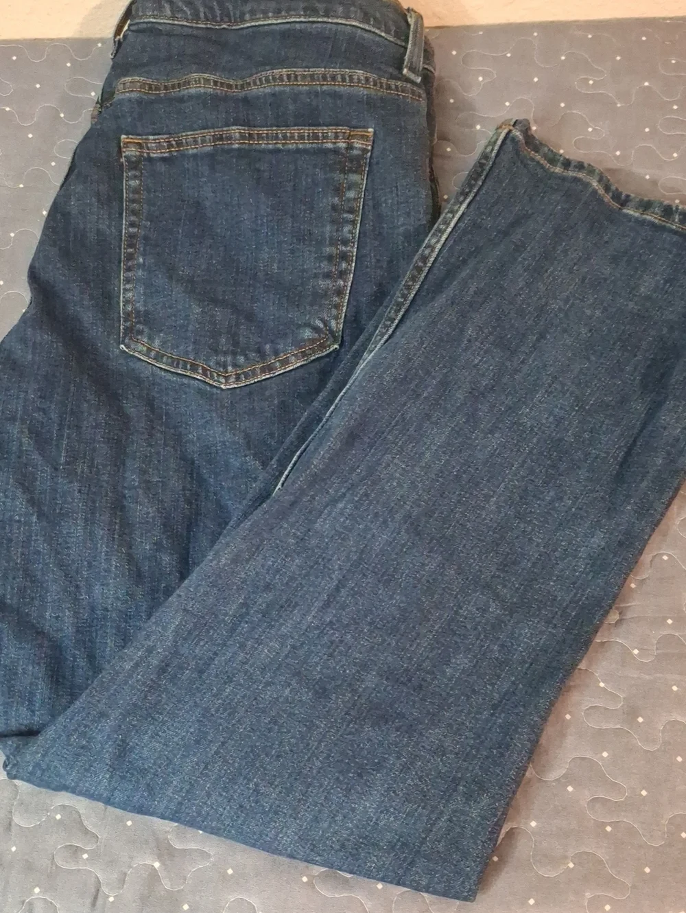 Saddlebred Men's Dark Blue Boot cut Jeans size 34 x 30